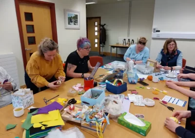 A POSCH craft session